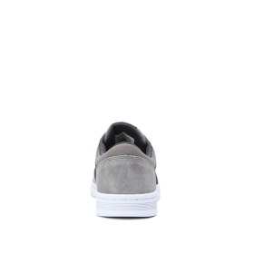 Supra Mens CHINO COURT Grey/Dk Grey/white Low Top Shoes | CA-65591